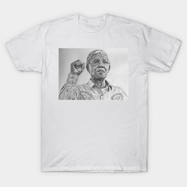 Nelson Mandela T-Shirt by BryanWhipple